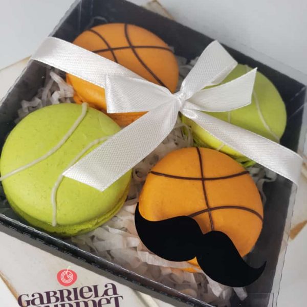 Cajita de 4 Macarons 2